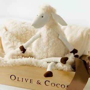 OLIVE & COCOA LULU LAMB & BLANKIE NEW IN BOX